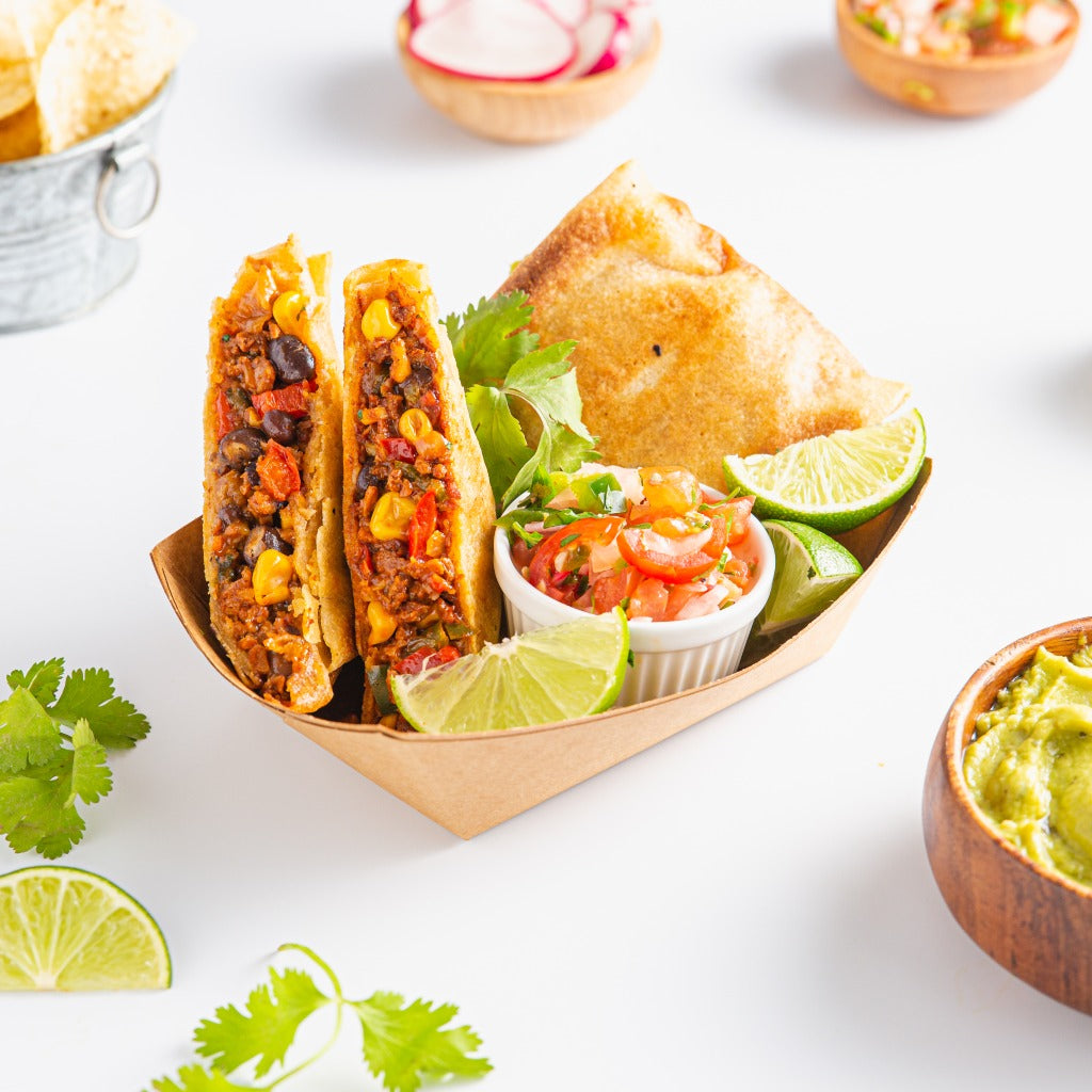 Fiesta Bing made with UNCUT® plant-based chorizo