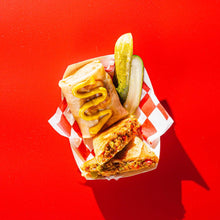 Load image into Gallery viewer, Plant-Based Sausage & Peppers Bing made with UNCUT®
